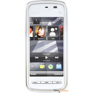 Nokia 5230 Navi White Chrome
